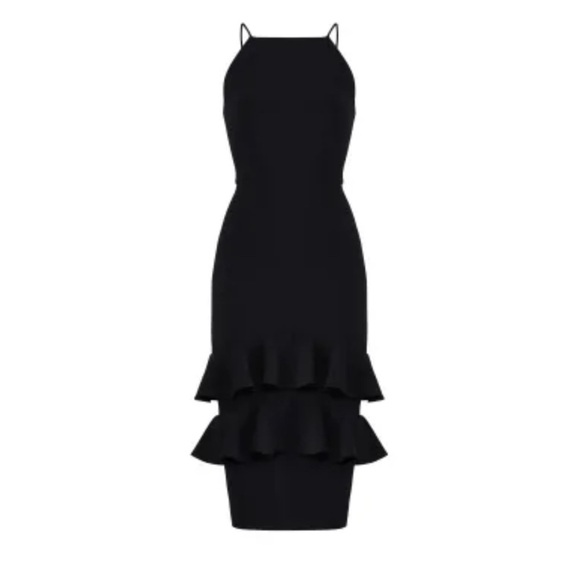 Christian Siriano black halter ruffle dress
Arabella size 14 $1100 retail - Picture 5 of 14